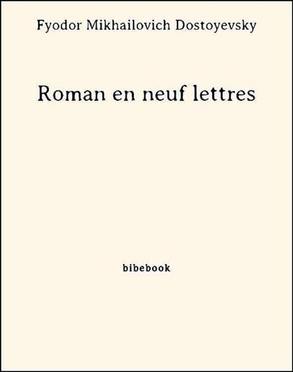 Roman en neuf lettres