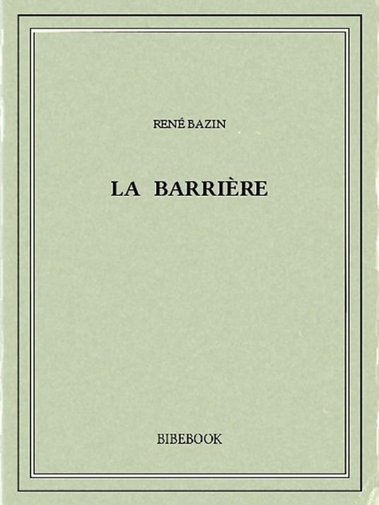 La barrière