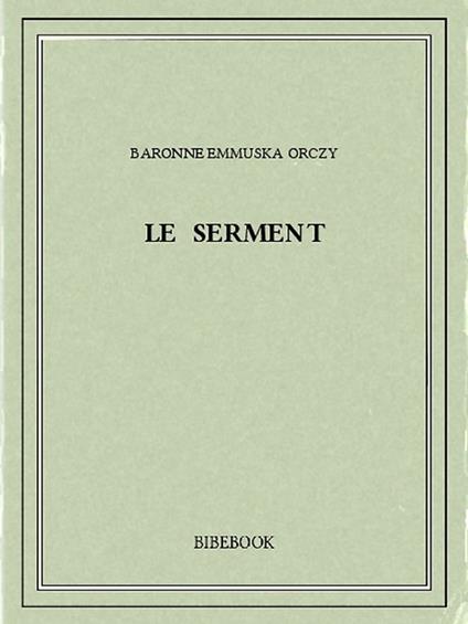 Le serment