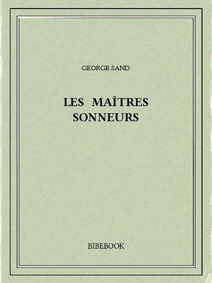 Les maîtres sonneurs