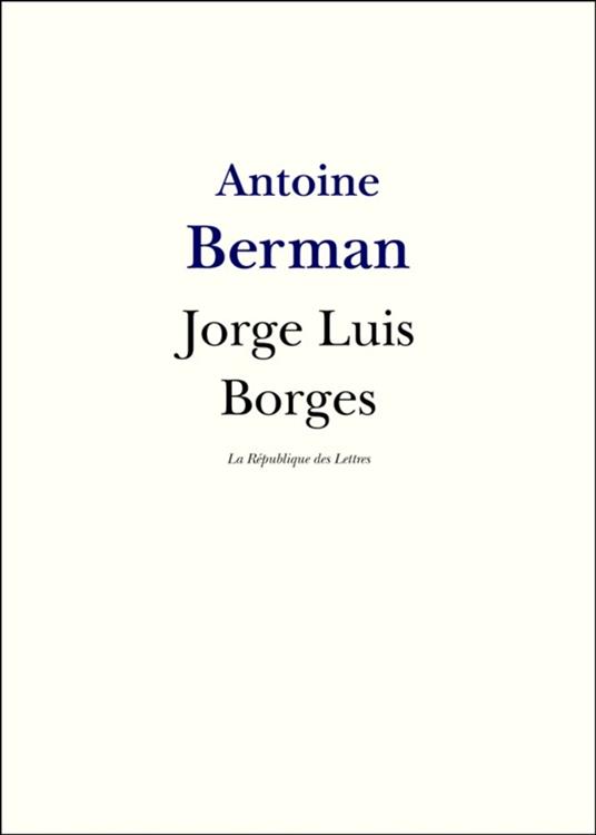 Jorge Luis Borges