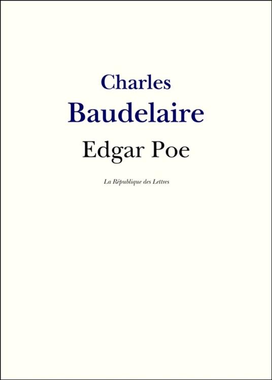 Edgar Poe - Baudelaire, Charles - Ebook in inglese - EPUB2 con Adobe DRM