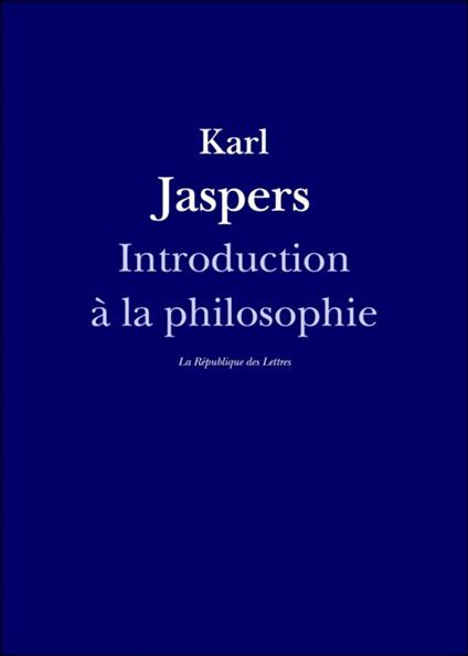 Introduction à la philosophie