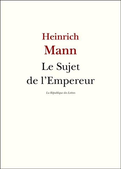 Le Sujet de l'Empereur