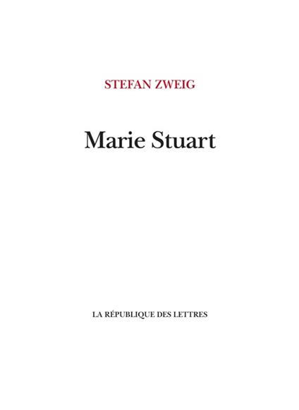 Marie Stuart