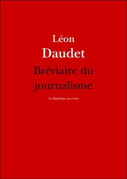 Bréviaire du journalisme