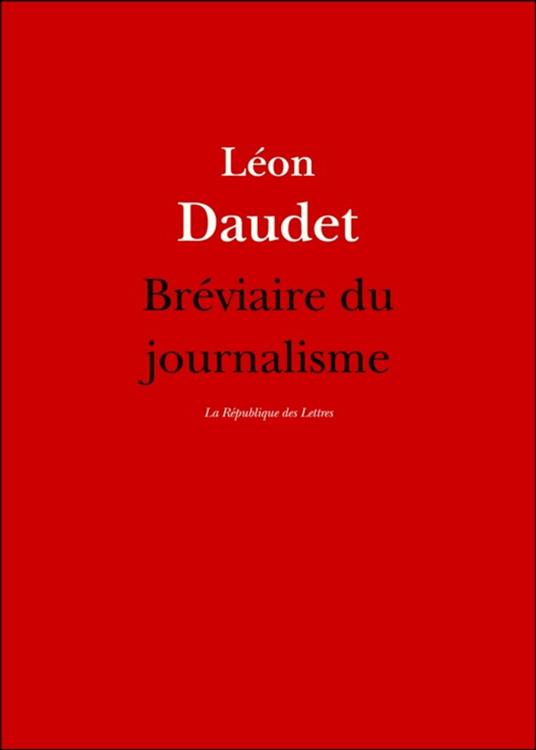 Bréviaire du journalisme