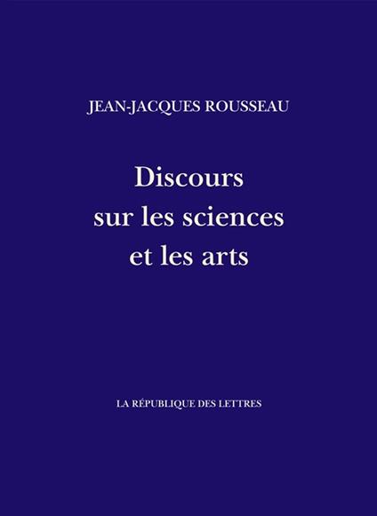 Discours sur les sciences et les arts