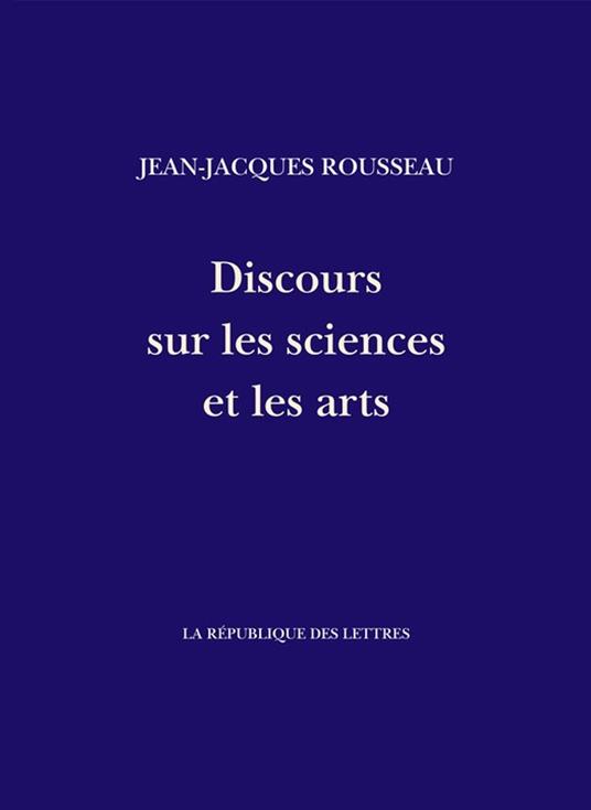 Discours sur les sciences et les arts