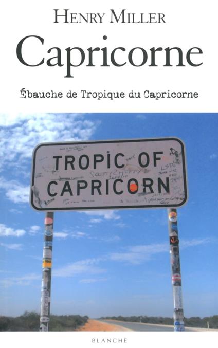 Capricorne - Ebauche de Tropique du Capricorne