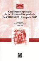 Conferences speciales de la Assemblee generale du CODESRIA, Kampala, 2002 - Samir Amin,Mahmood Mamdani - cover