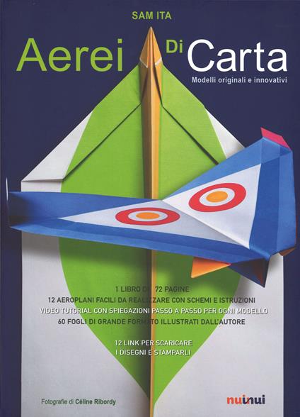 Aerei di carta. Modelli originali e innovativi - Sam Ita - copertina