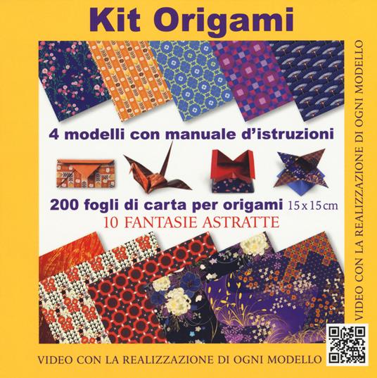 Kit origami. 10 fantasie astratte. Con gadget - Francesco Decio,Vanda Battaglia - copertina