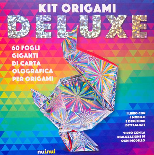 Origami di charme. Ediz. illustrata. Con 100 fogli di carta per origami -  Rita Foelker - Libro - Nuinui 