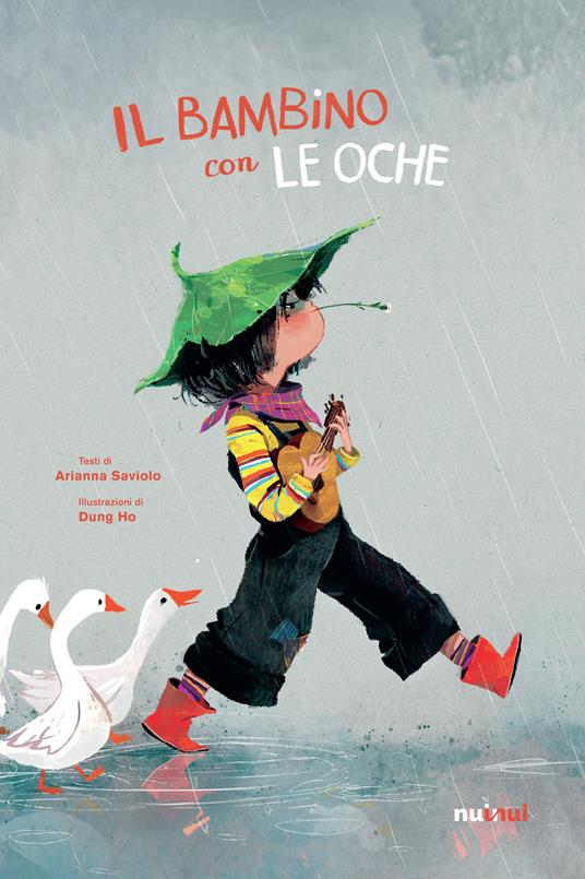 Il bambino con le oche. Ediz. a colori - Arianna Saviolo - copertina