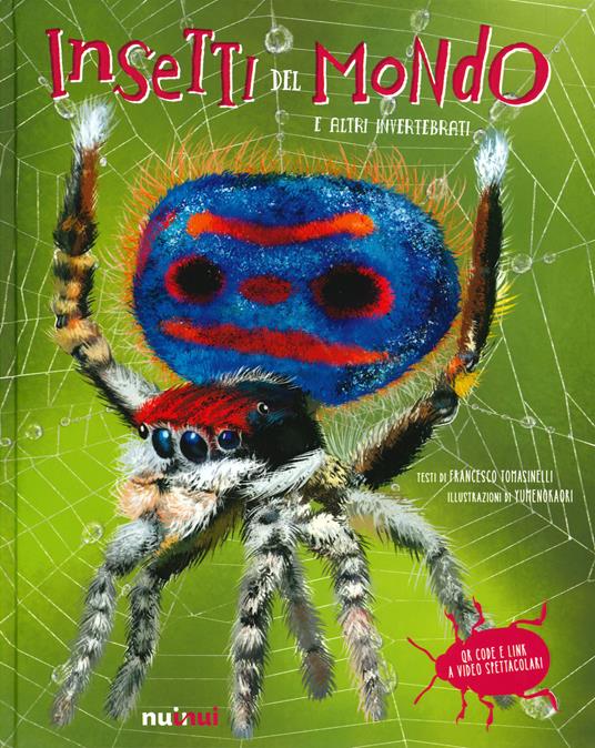 Insetti del mondo e altri invertebrati. Ediz. a colori - Francesco Tomasinelli - copertina