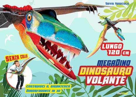 Dinosauro volante. Megadino. Ediz. a colori. Con Gioco - David Hawcock - copertina