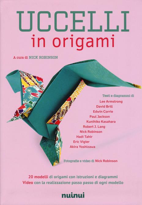 Uccelli in origani. Ediz. a colori - copertina