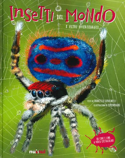 Insetti del mondo e altri invertebrati. Ediz. a colori - Francesco Tomasinelli - copertina