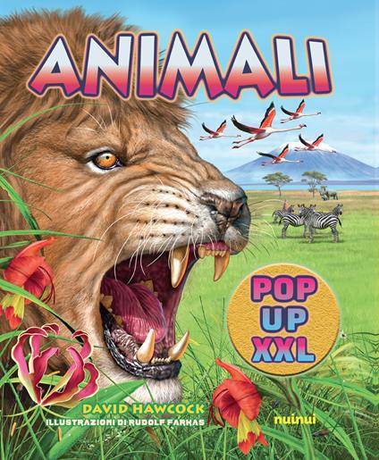 Animali pop up XXL. Ediz. a colori - David Hawcock - copertina