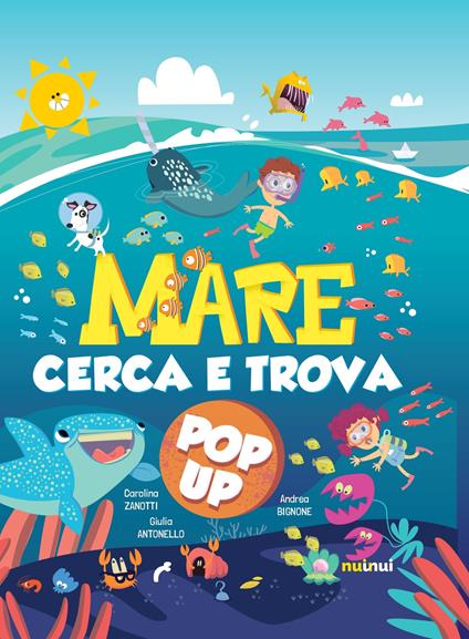 Mare. Cerca e trova pop-up. Ediz. illustrata - Carolina Zanotti - copertina