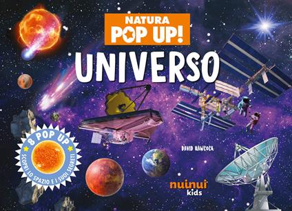 Universo. Natura pop up! Ediz. a colori - David Hawcock - copertina