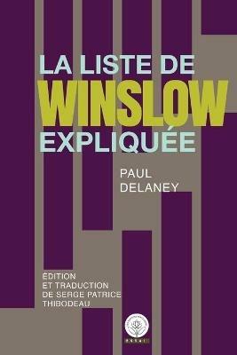 La liste de Winslow expliquee - Paul Delaney - cover