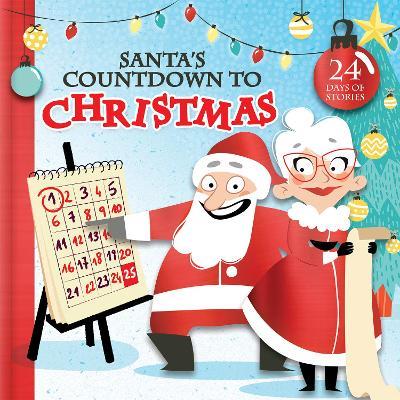 Santa's Countdown to Christmas: 24 Days of Stories - cover