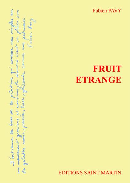 Fruit étrange