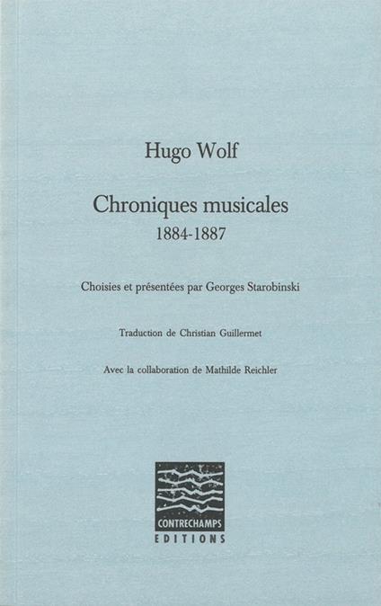 Chroniques musicales (1884-1887)