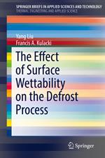 The Effect of Surface Wettability on the Defrost Process