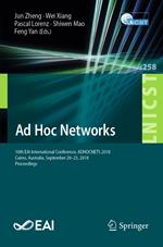 Ad Hoc Networks