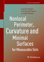 Nonlocal Perimeter, Curvature and Minimal Surfaces for Measurable Sets