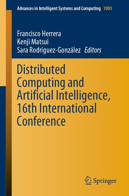 Distributed Computing and Artificial Intelligence, 16th International Conference