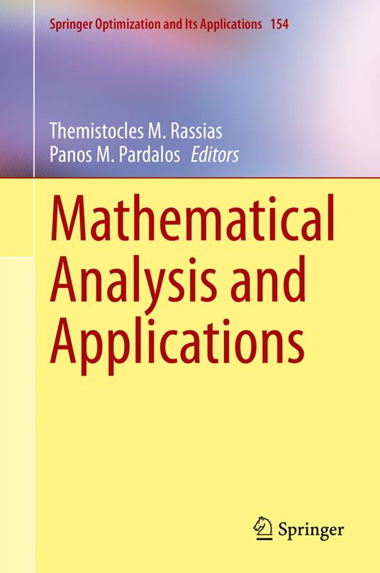 Mathematical Analysis and Applications