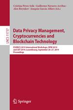 Data Privacy Management, Cryptocurrencies and Blockchain Technology