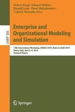 Enterprise and Organizational Modeling and Simulation: 15th International Workshop, EOMAS 2019, Held at CAiSE 2019, Rome, Italy, June 3–4, 2019, Selected Papers