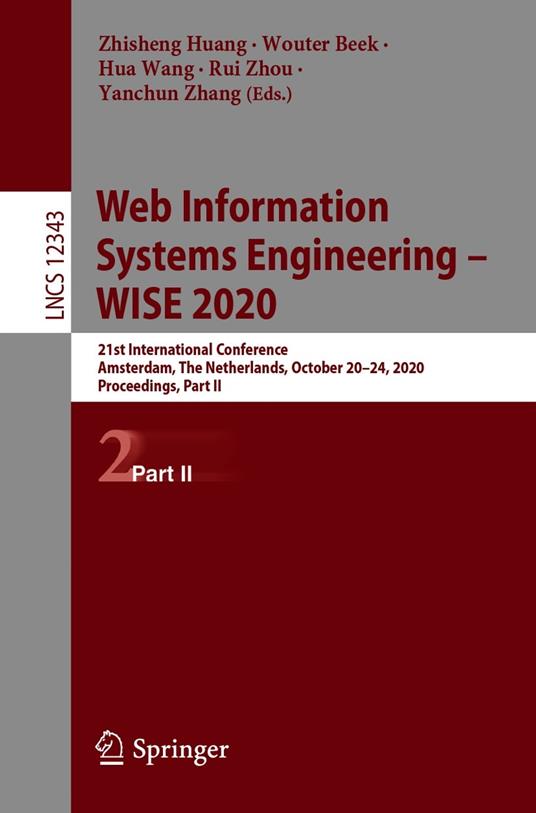 Web Information Systems Engineering – WISE 2020