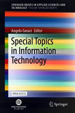 Special Topics in Information Technology