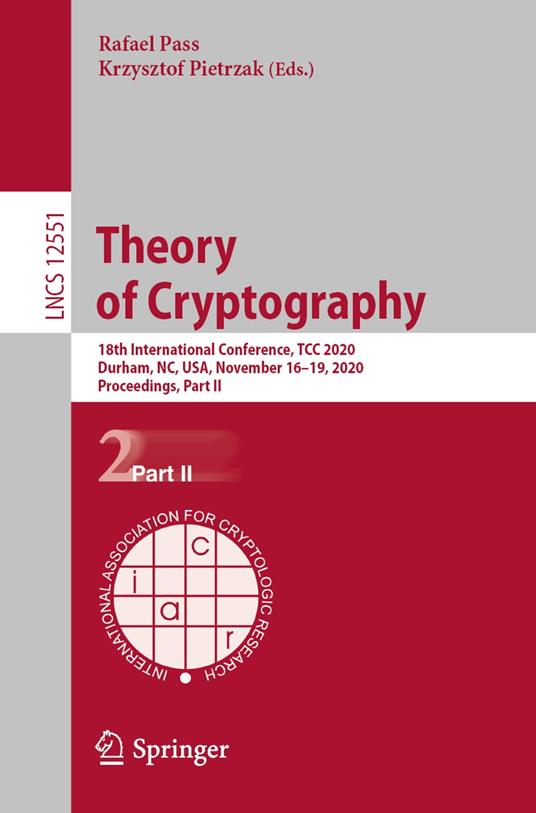 Theory of Cryptography