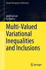 Multi-Valued Variational Inequalities and Inclusions