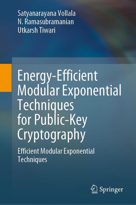 Energy-Efficient Modular Exponential Techniques for Public-Key Cryptography