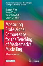 Measuring Professional Competence for the Teaching of Mathematical Modelling