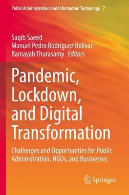 Pandemic, Lockdown, and Digital Transformation: Challenges and Opportunities for Public Administration, NGOs, and Businesses - cover