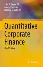 Quantitative Corporate Finance