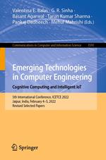 Emerging Technologies in Computer Engineering: Cognitive Computing and Intelligent IoT