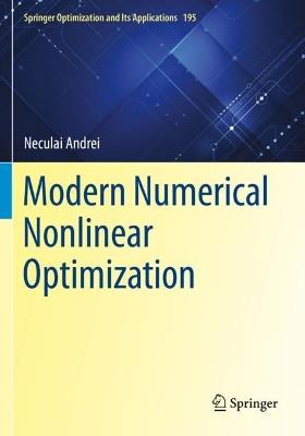 Modern Numerical Nonlinear Optimization - Neculai Andrei - cover