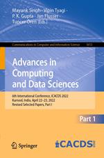 Advances in Computing and Data Sciences