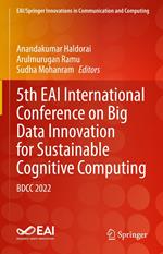 5th EAI International Conference on Big Data Innovation for Sustainable Cognitive Computing