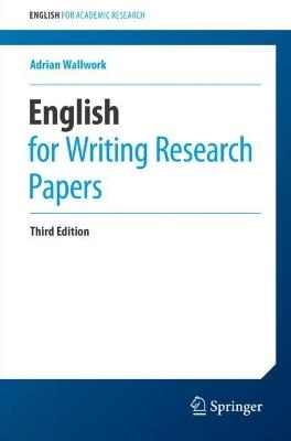 English for Writing Research Papers - Adrian Wallwork - cover